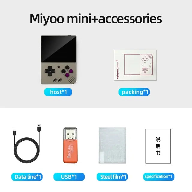 CowLost | game-timers-miyoo-mini-plus-3-5-ips-portable-retro-handheld-game-console-linux-system |20