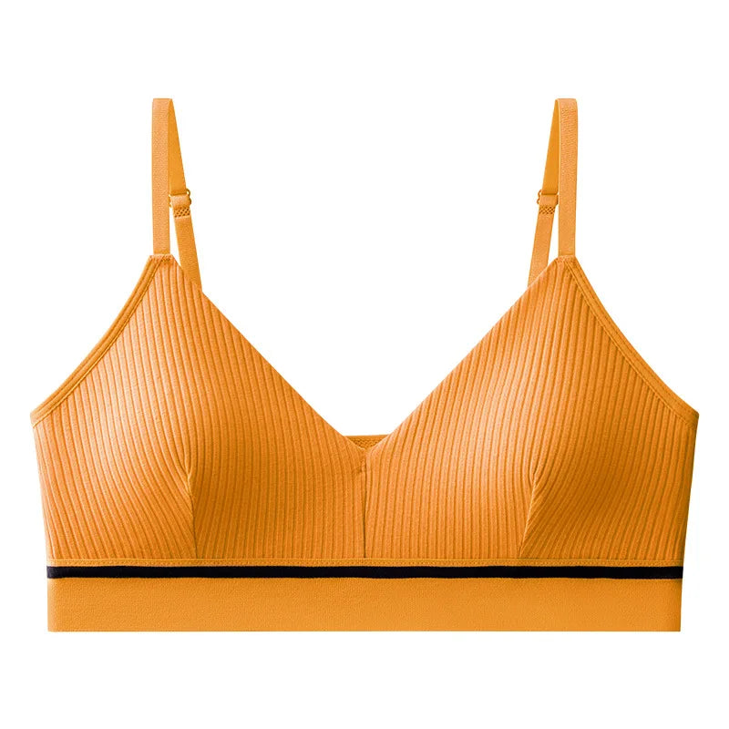 CowLost | product_id-women-s-cotton-wire-free-push-up-tube-top-bra-with-adjustable-straps-solid-color |20