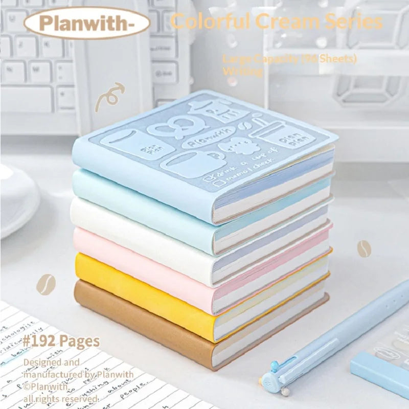 CowLost | product_id-planwith-coffee-theme-kawaii-mini-memo-pad-thick-blank-pages-for-journaling-sketching-to-do-lists |6
