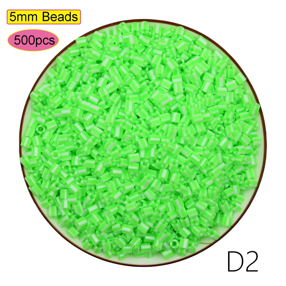 Perler 5mm Hama Beads 4800pcs 24 Colors Educational DIY Puzzle Toy Gift EVA Food Grade