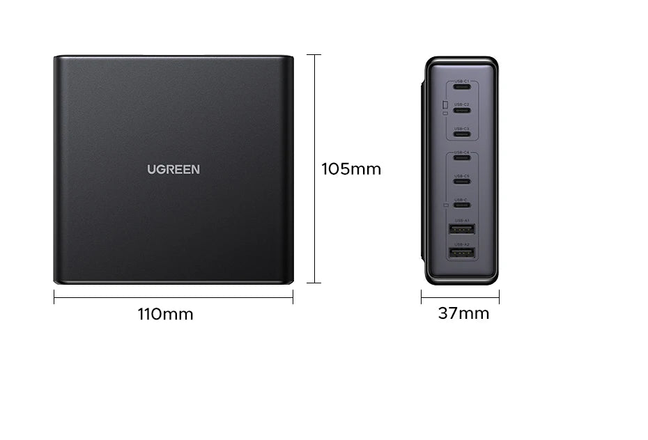 CowLost | ugreen-200w-100w-65w-gan-charger-desktop-laptop-fast-charger |36