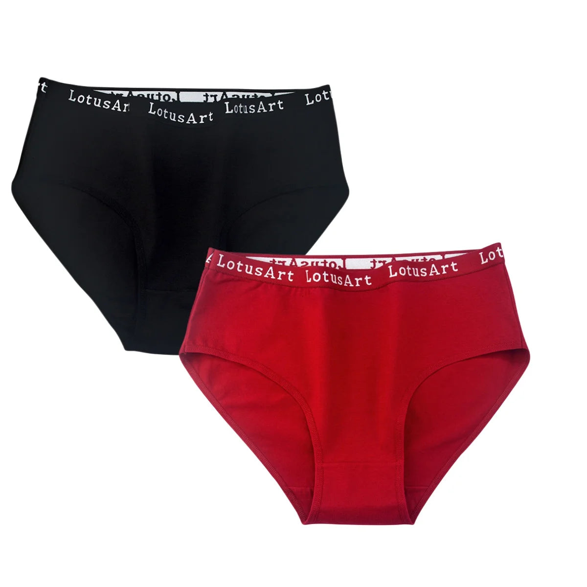 CowLost | product_id-2pcs-women-high-waist-cotton-briefs-tummy-control-breathable-m-2xl |21