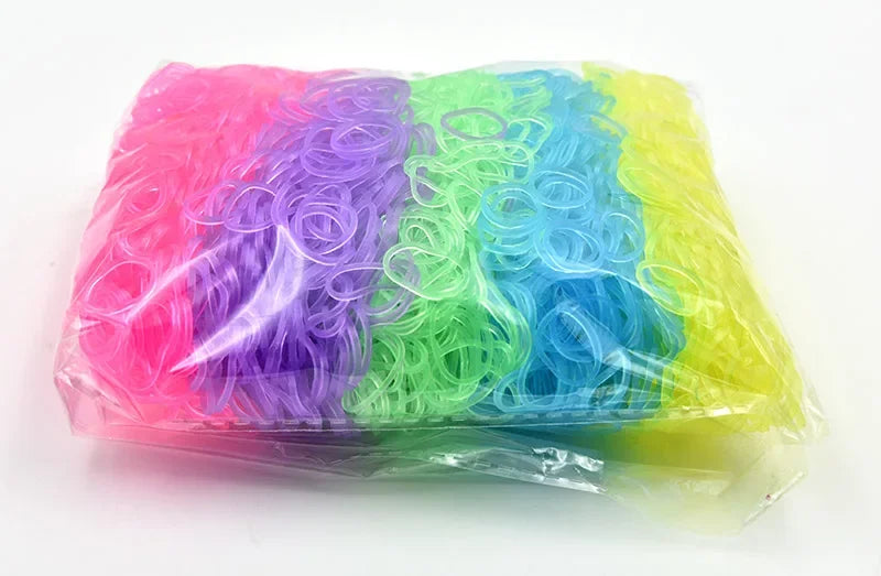 DIY Hand Loom Knitting Machine for Loom Bands, Bracelets, Clips & Charms