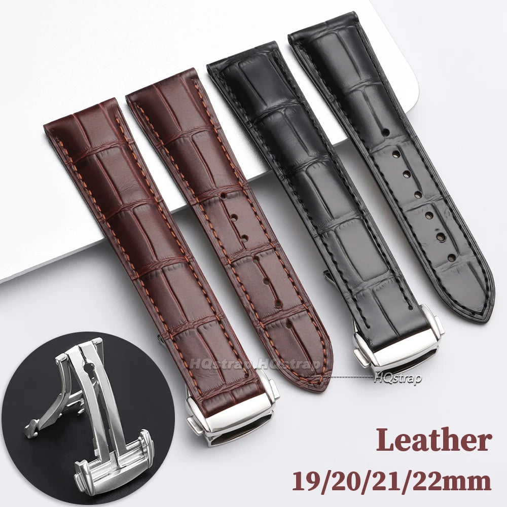 CowLost | product_id-genuine-cowhide-leather-watch-strap-19-22mm-universal-replacement-for-omega-speedmaster |10