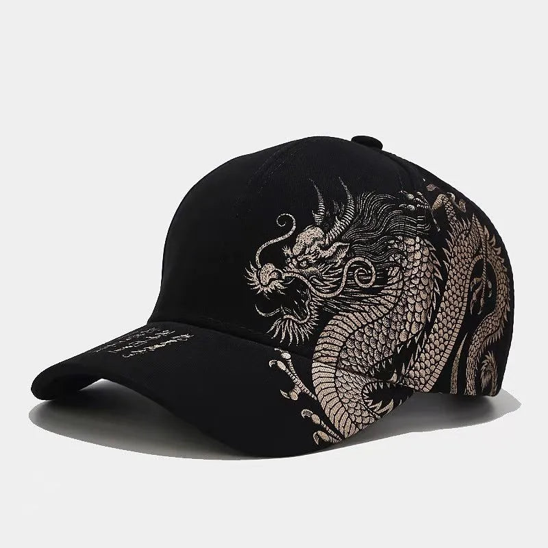 CowLost | printing-chinese-dragon-mens-baseball-cap |16