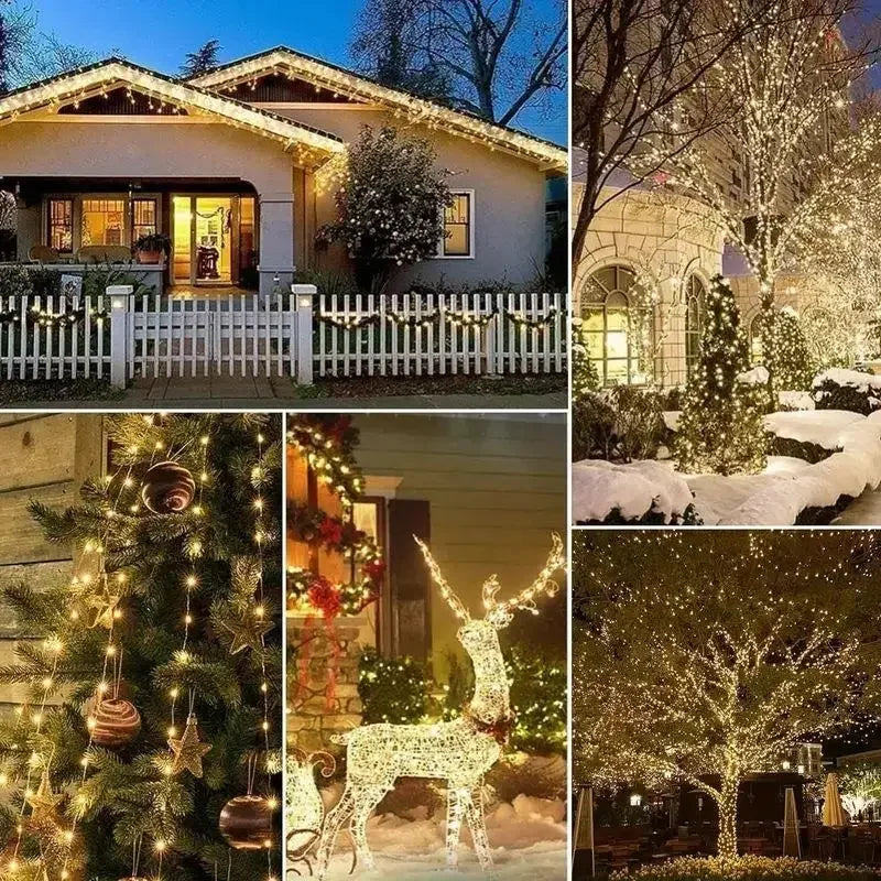 CowLost | christmas-tree-skirts-product_id-32m-300led-rgb-solar-fairy-string-lights-outdoor-8-modes-copper-wire-for-garden-party-wedding-christmas |11