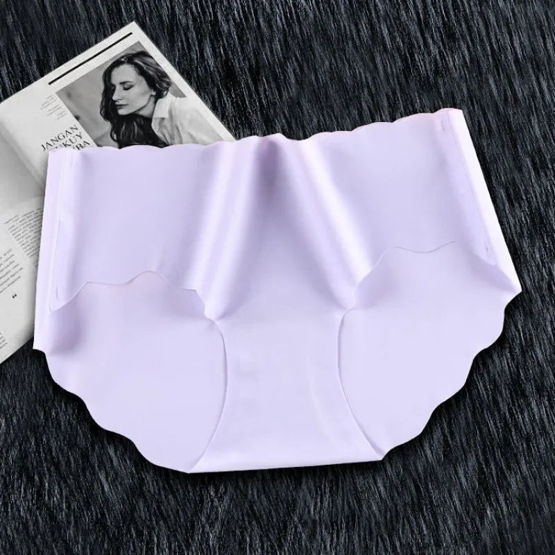 CowLost | product_id-ollymurscn-women-s-low-waist-seamless-breathable-stretch-ice-silk-briefs-m-xl |8