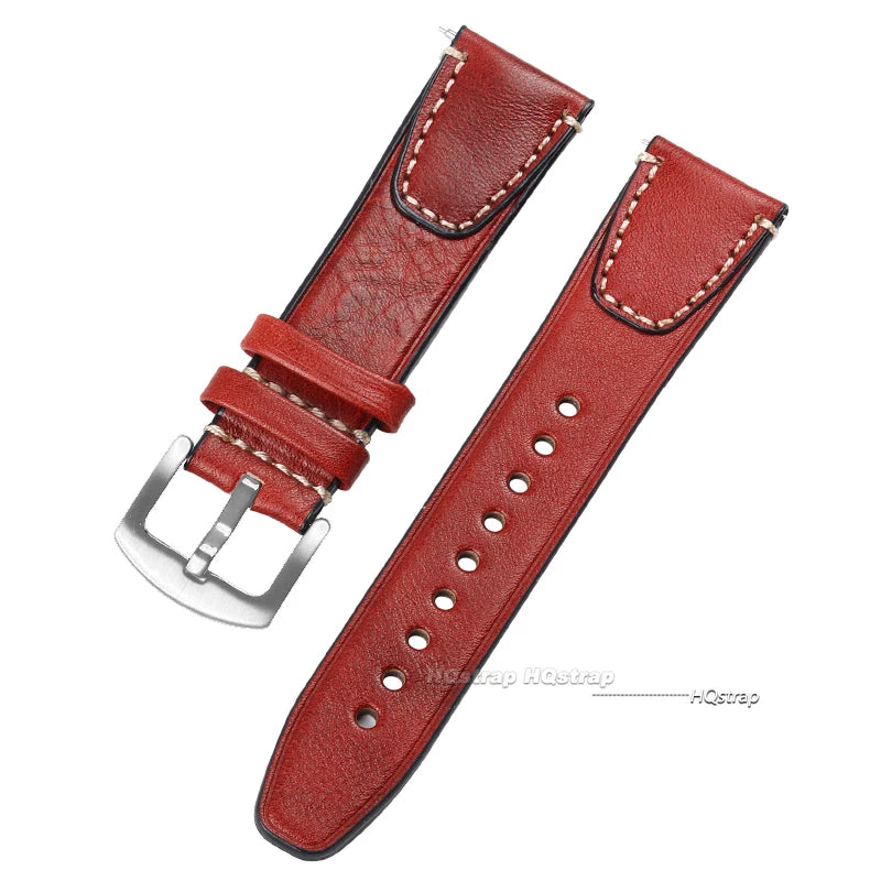 CowLost | product_id-18mm-22mm-retro-genuine-leather-watchband-with-stitching-for-tudor-seiko-rolex |16