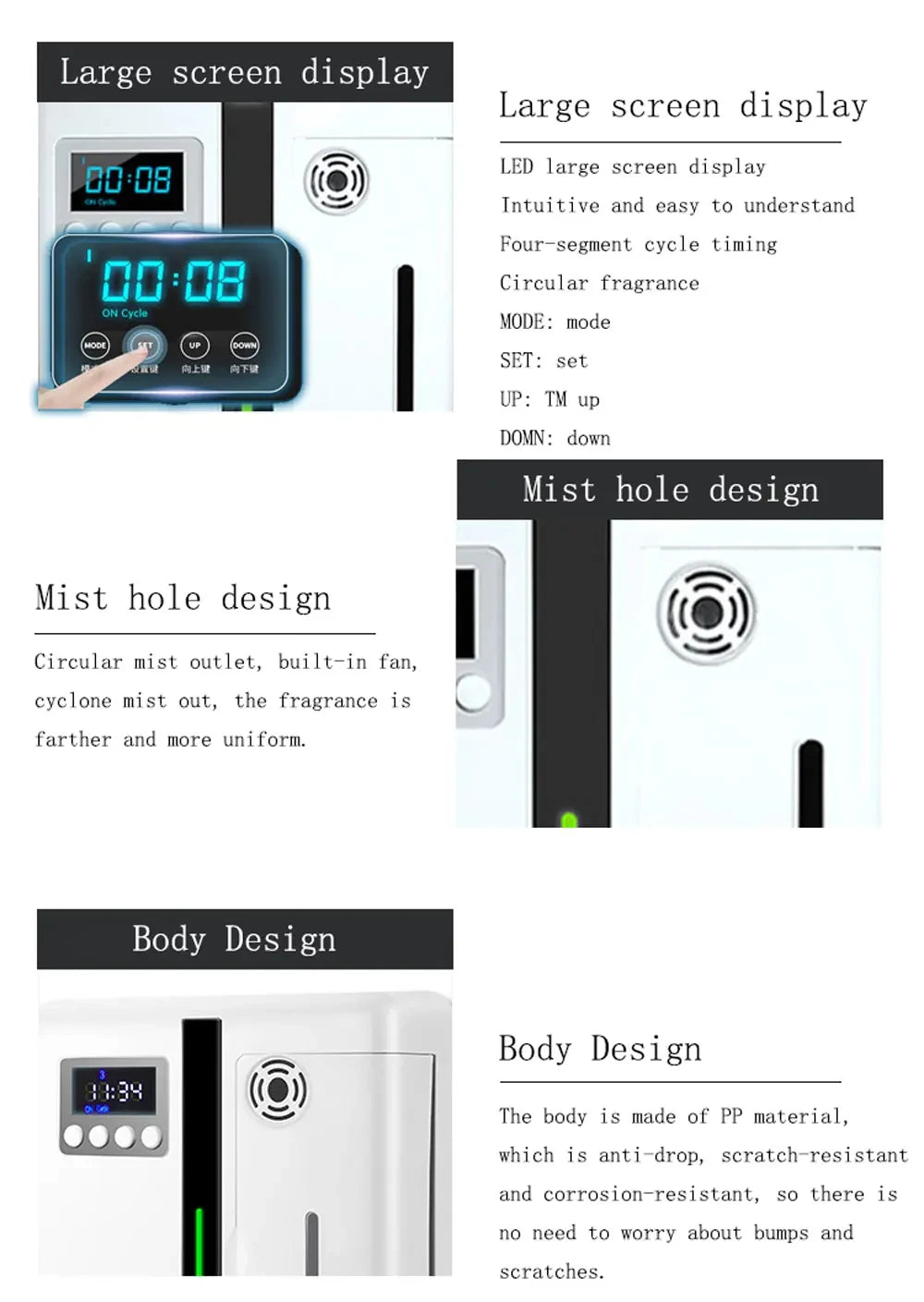 CowLost | product_id-homefish-160ml-wall-mounted-aroma-diffuser-with-fan-for-large-area-hotel-lobby-and-home |17