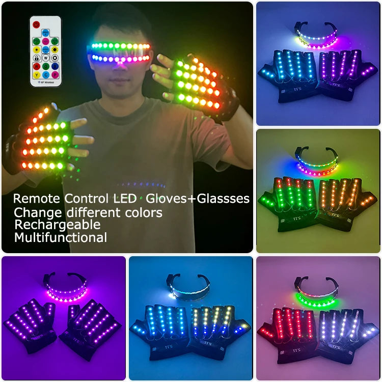 CowLost | usb-rechargeable-color-changing-led-glow-gloves |83