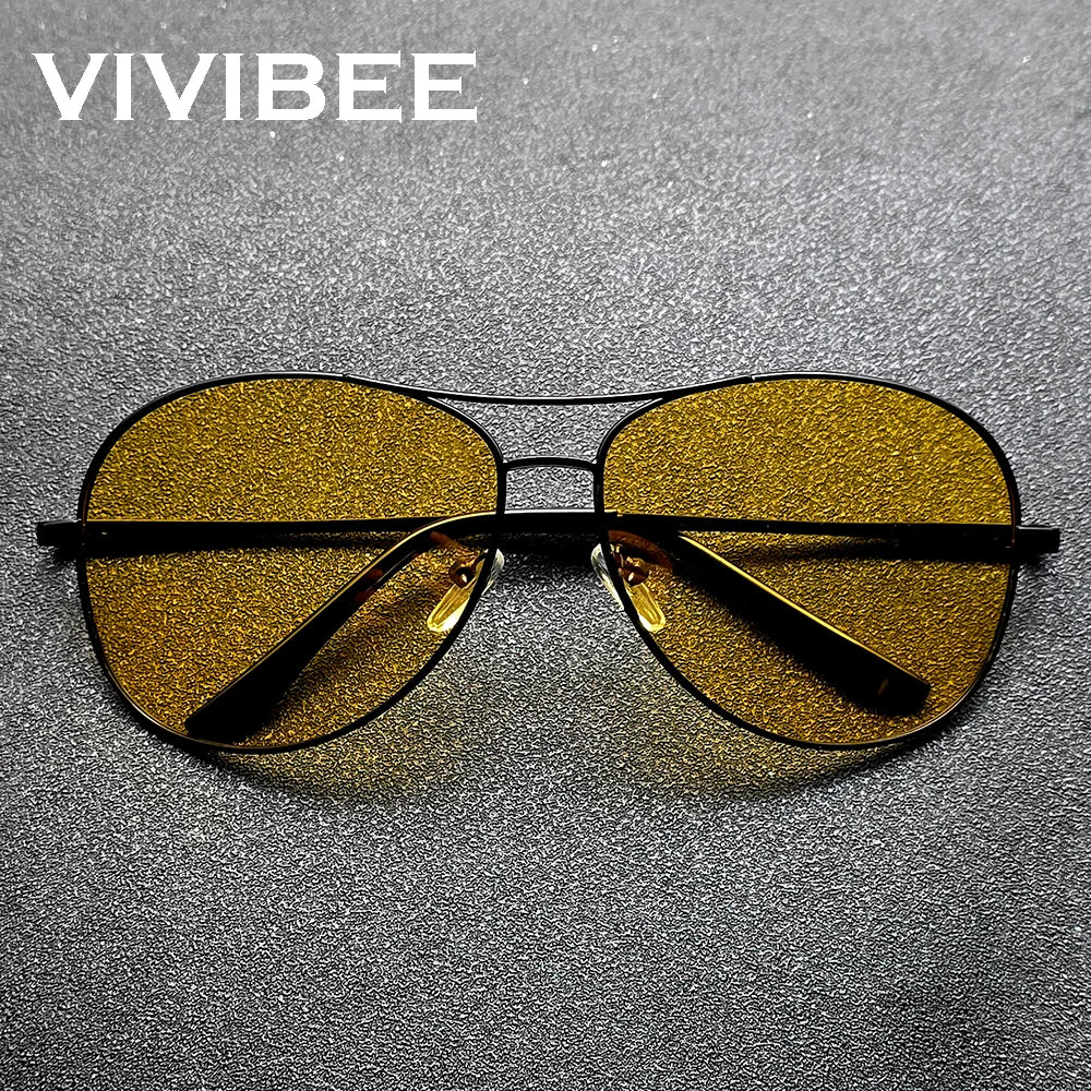 CowLost | uncategorized-vivibee-metal-aviation-night-vision-driving-glasses-with-yellow-polarized-uv400-lens |1