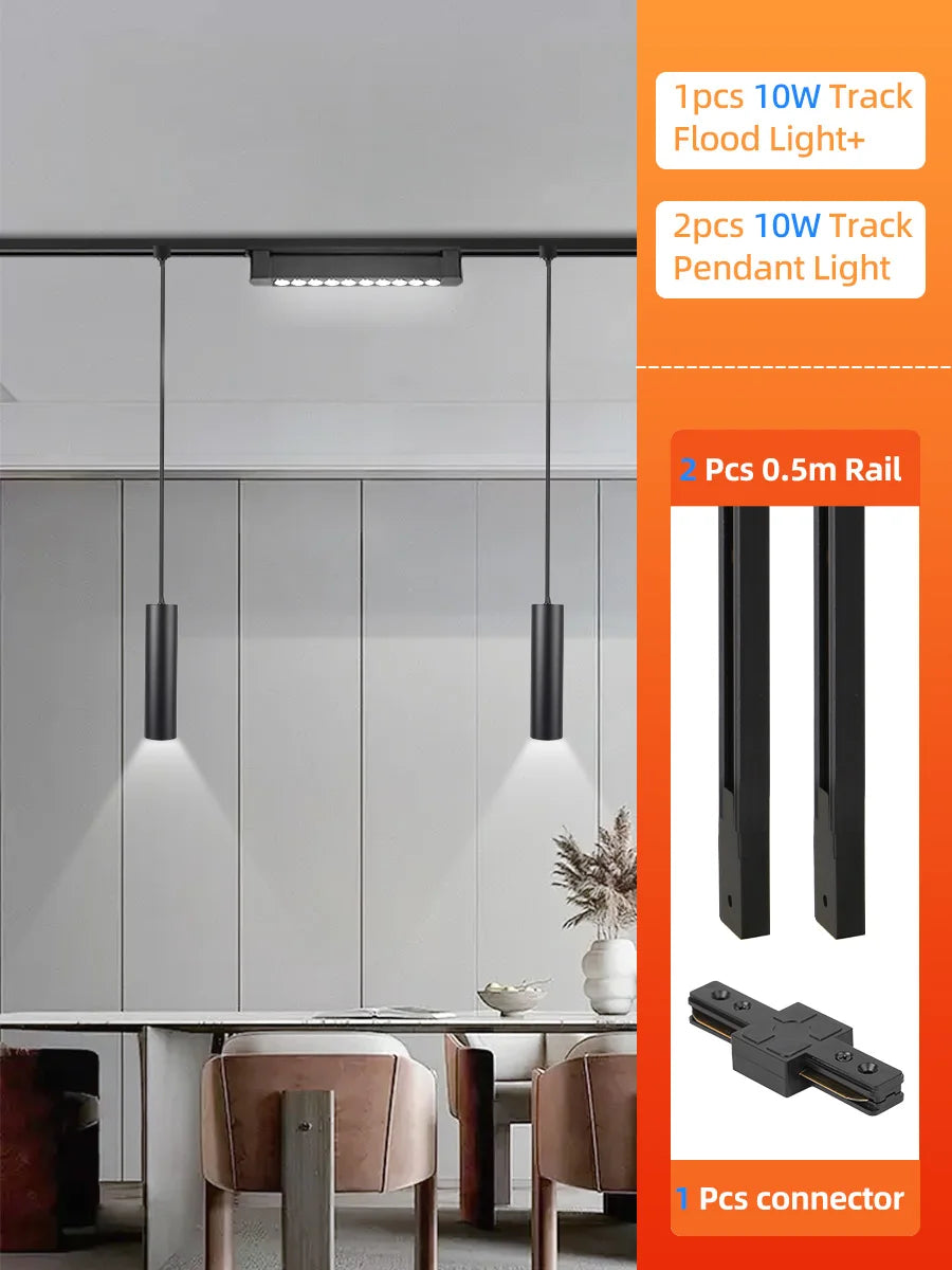CowLost | seasonal-holiday-decorations-full-set-led-track-rail-lights-85-264v-modern-interior-spotlights |18