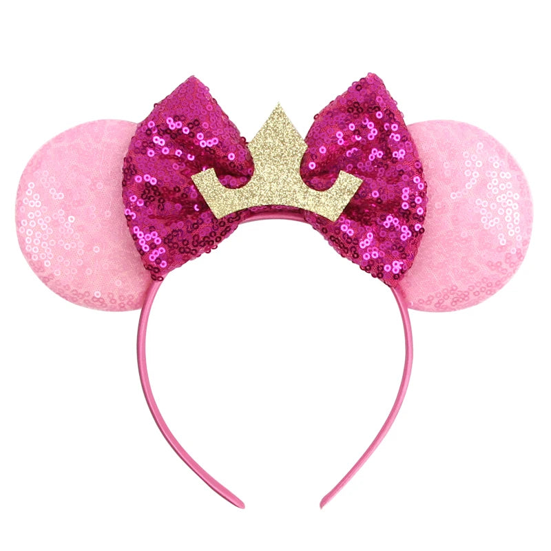 CowLost | disney-mickey-glitter-crown-hairband-for-girls |16
