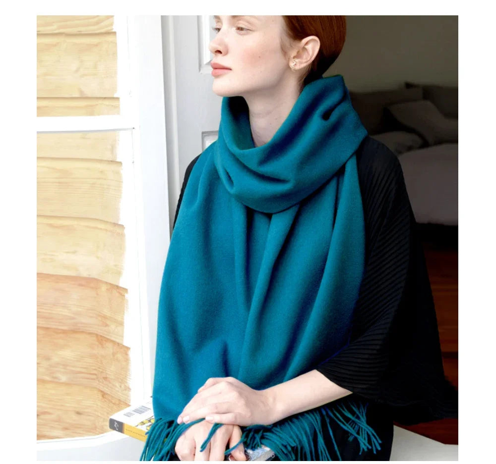 CowLost | solidlove-wool-winter-scarf-women |33