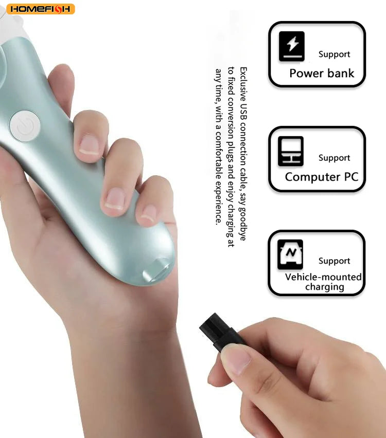 CowLost | product_id-homefish-usb-rechargeable-electric-pedicure-foot-grinder-with-replacement-heads-for-callus-removal |16