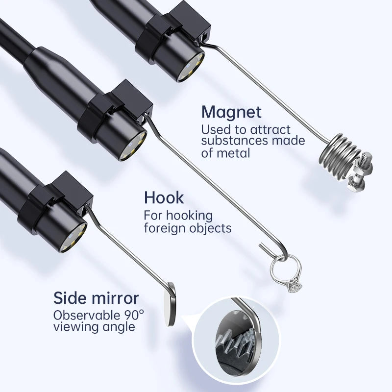 CowLost | 1080p-industrial-endoscope-single-dual-lens-automotive-borescope-4-3-inch-ip67-drain-pipe-channel-inspection-camera-for-pipe-car |6