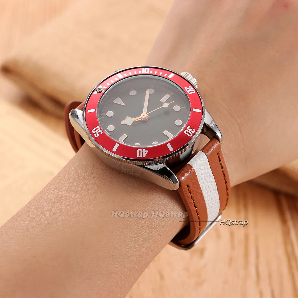 CowLost | product_id-cowhide-leather-quick-release-waterproof-watch-strap-for-huawei-20mm-22mm-unisex-sport-wristband |5
