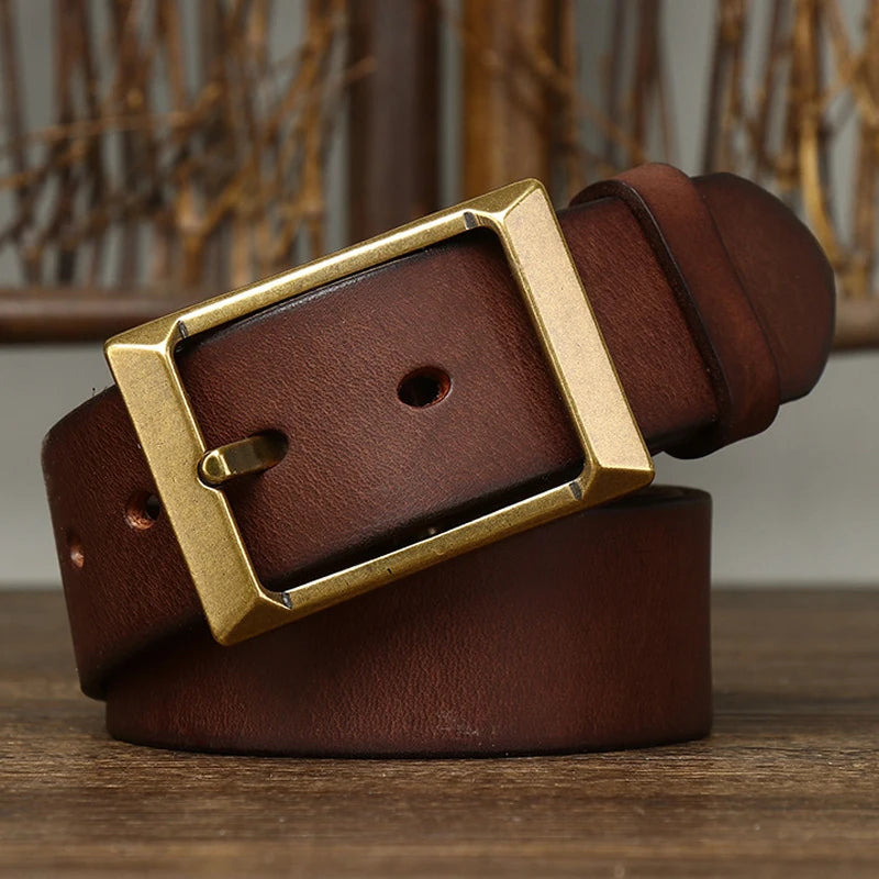 CowLost | 3-8cm-width-5mm-thick-retro-cowboy-belt |1