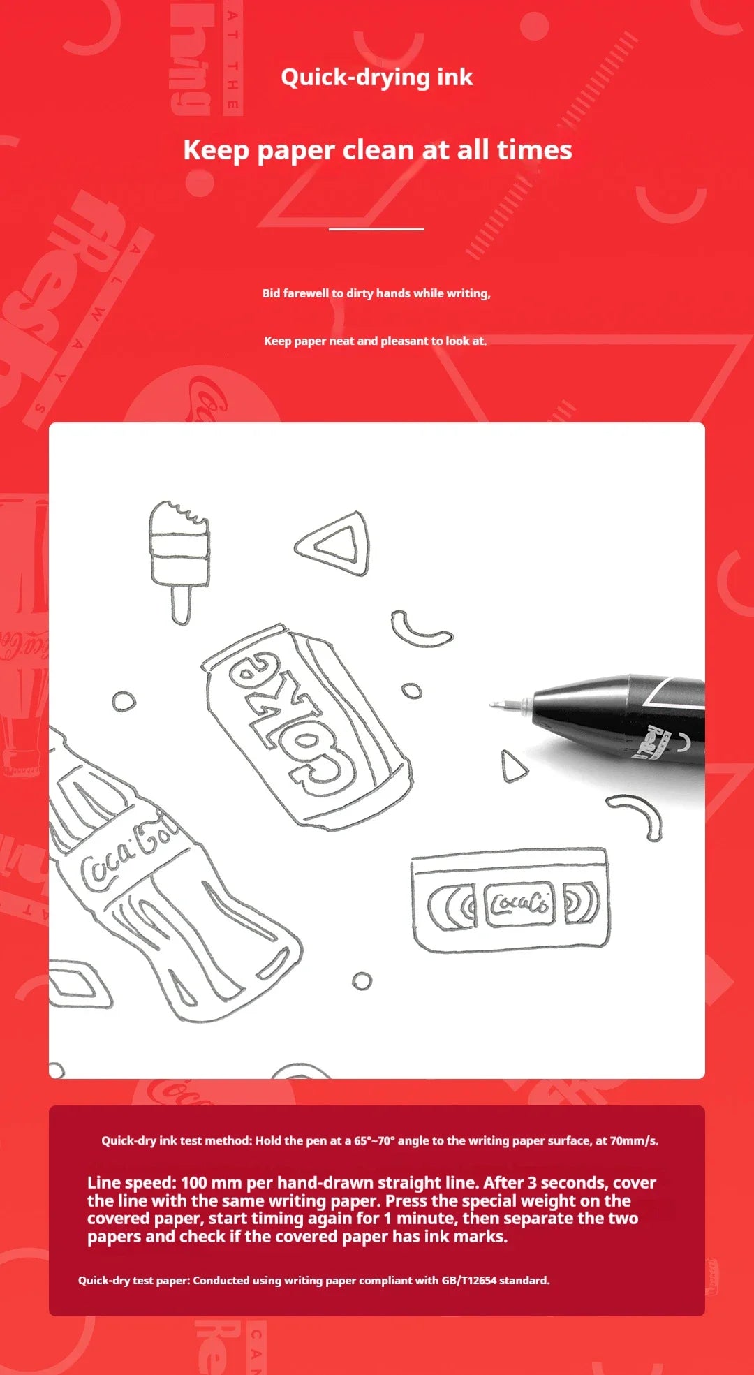 CowLost | product_id-kaco-coca-cola-happy-bubbles-0-5mm-quick-dry-gel-pen-smooth-writing-collectible |12