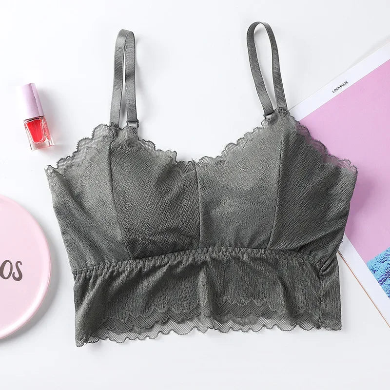 CowLost | product_id-wireless-padded-lace-bralette-crop-top-for-women-summer-lingerie |20