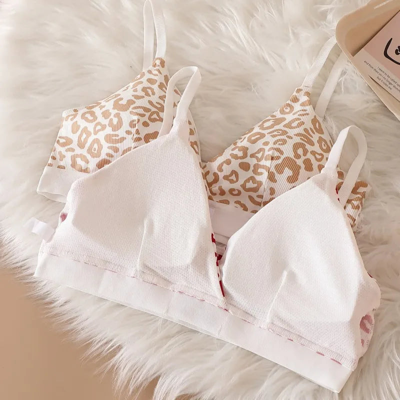 CowLost | product_id-women-s-cotton-push-up-v-neck-bra-low-waist-brief-set-leopard-print |4