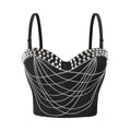 CowLost | activewear-pants-gold-rivets-chains-sexy-push-up-bra-bralette-crop-top-punk-gothic |17