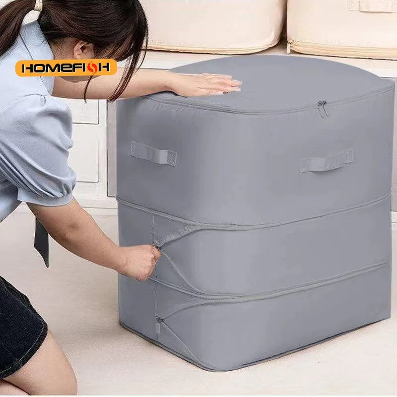 CowLost | product_id-heavy-duty-self-compressing-storage-bag-for-clothes-blankets-quilts-portable-closet-organizer |2