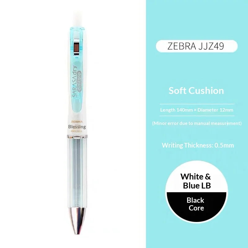 CowLost | product_id-zebra-jjz49-quick-dry-gel-pen-0-4-0-5mm-retractable-cushion-grip-transparent-design-for-exams-writing |22
