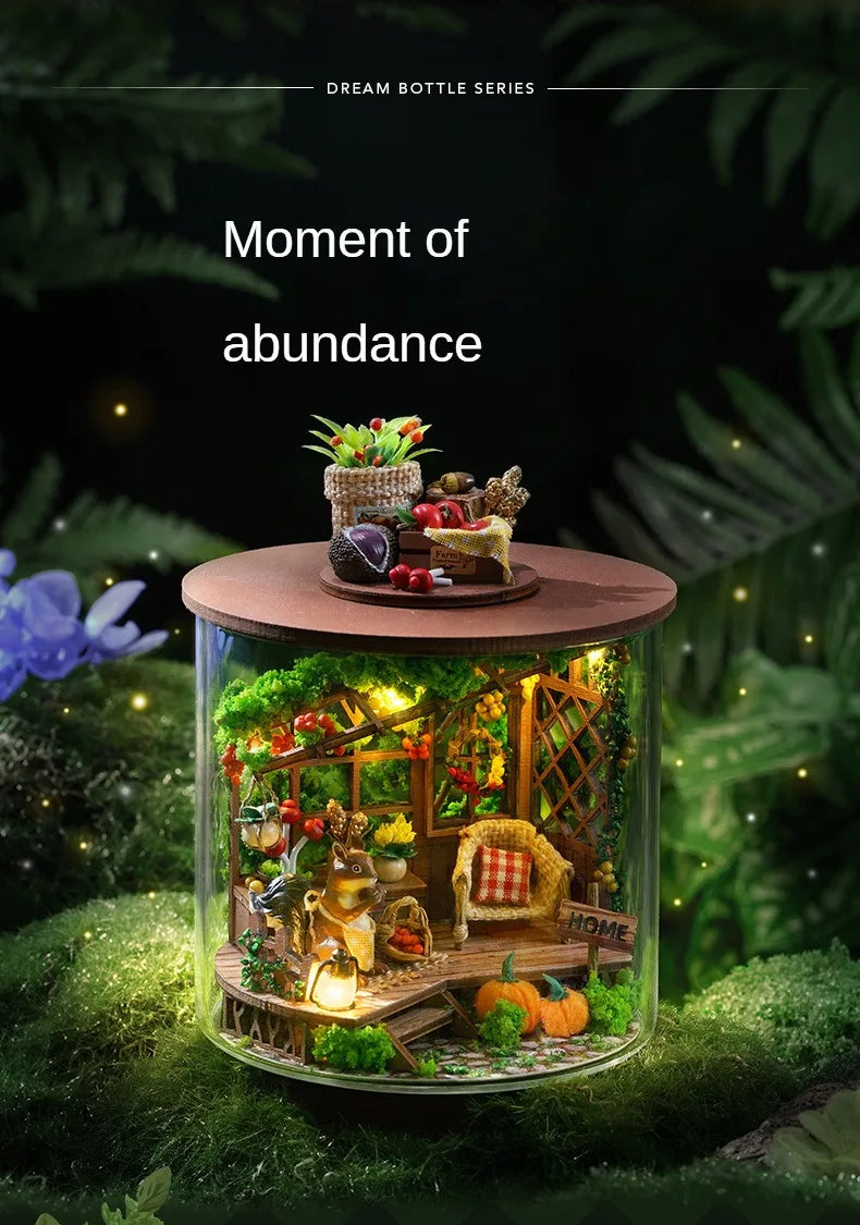 CowLost | product_id-dream-bottle-series-diy-3d-mini-house-model-kit-handcrafted-architectural-decor-unique-gift |11