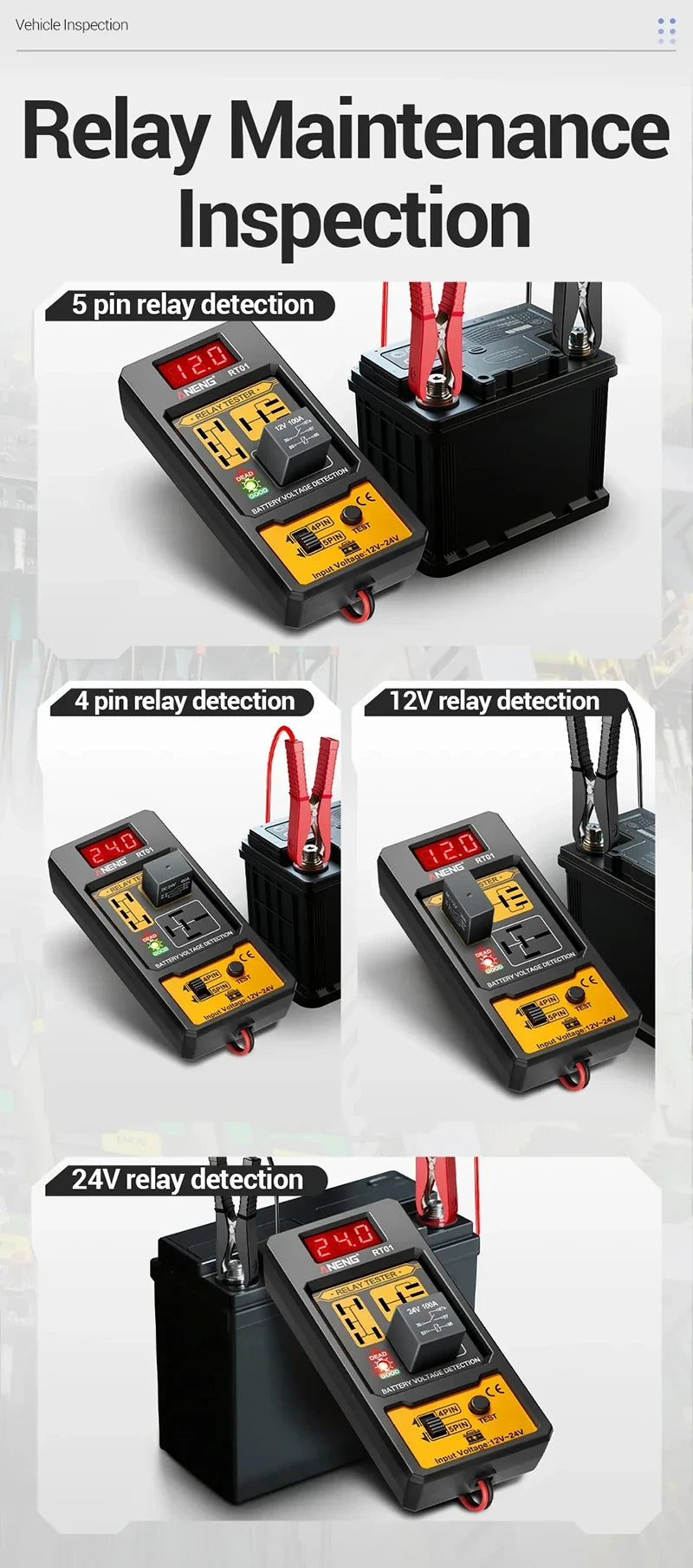 CowLost | product_id-car-relay-tester-11-25v-automotive-voltage-relay-diagnostic-tool-with-led-indicator |15