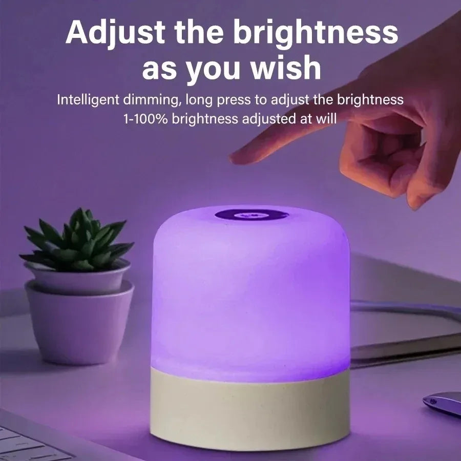 CowLost | product_id-rechargeable-rgb-touch-night-light-with-remote-dimmable-table-lamp-for-bedroom-living-room |2
