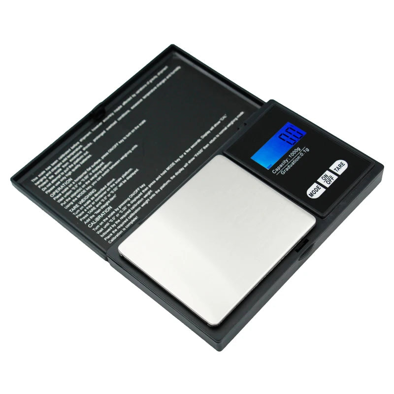 Digital Jewelry Scale 200g/0.01g 500g/0.01g 1000g/0.1g Electronic Pocket Weight Scale g/oz/gn/ct/dwt/ozt