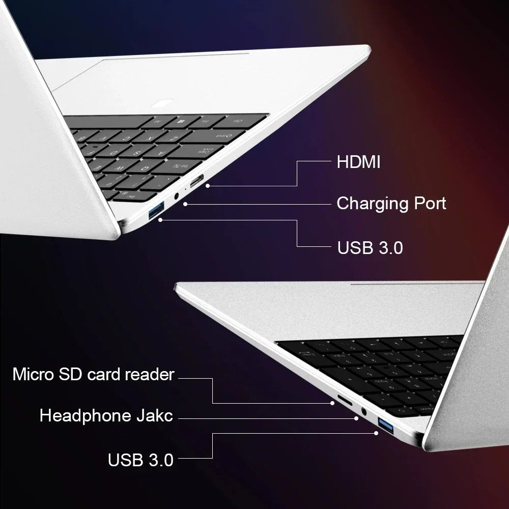 CowLost | carbayta-15-6-laptop-computer-intel-celeron-n5095-notebook-pc-16-32g-ram-128gb-2tb-ssd-office-study-pc-windows-11-1080p-laptops |3