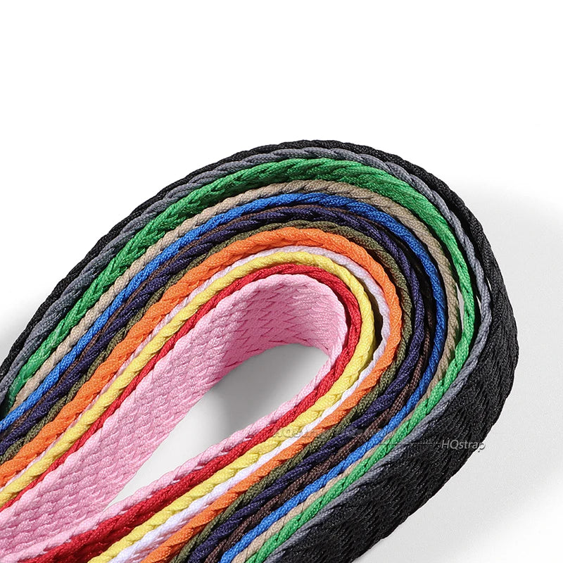 Nylon Canvas Watch Strap 16mm-22mm Unisex Sport Replacement Band with Pin Buckle