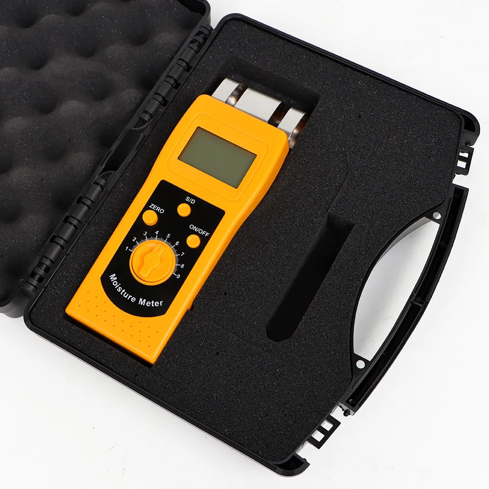 DM200 Portable Digital Multifunctional Moisture Meter for Wood, Paper, Concrete, and Meat