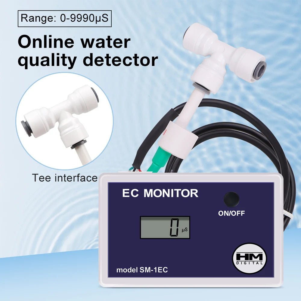 HM Digital Online Water Quality Tester LCD TDS/EC Meter PPM Detection for Pool Laboratory