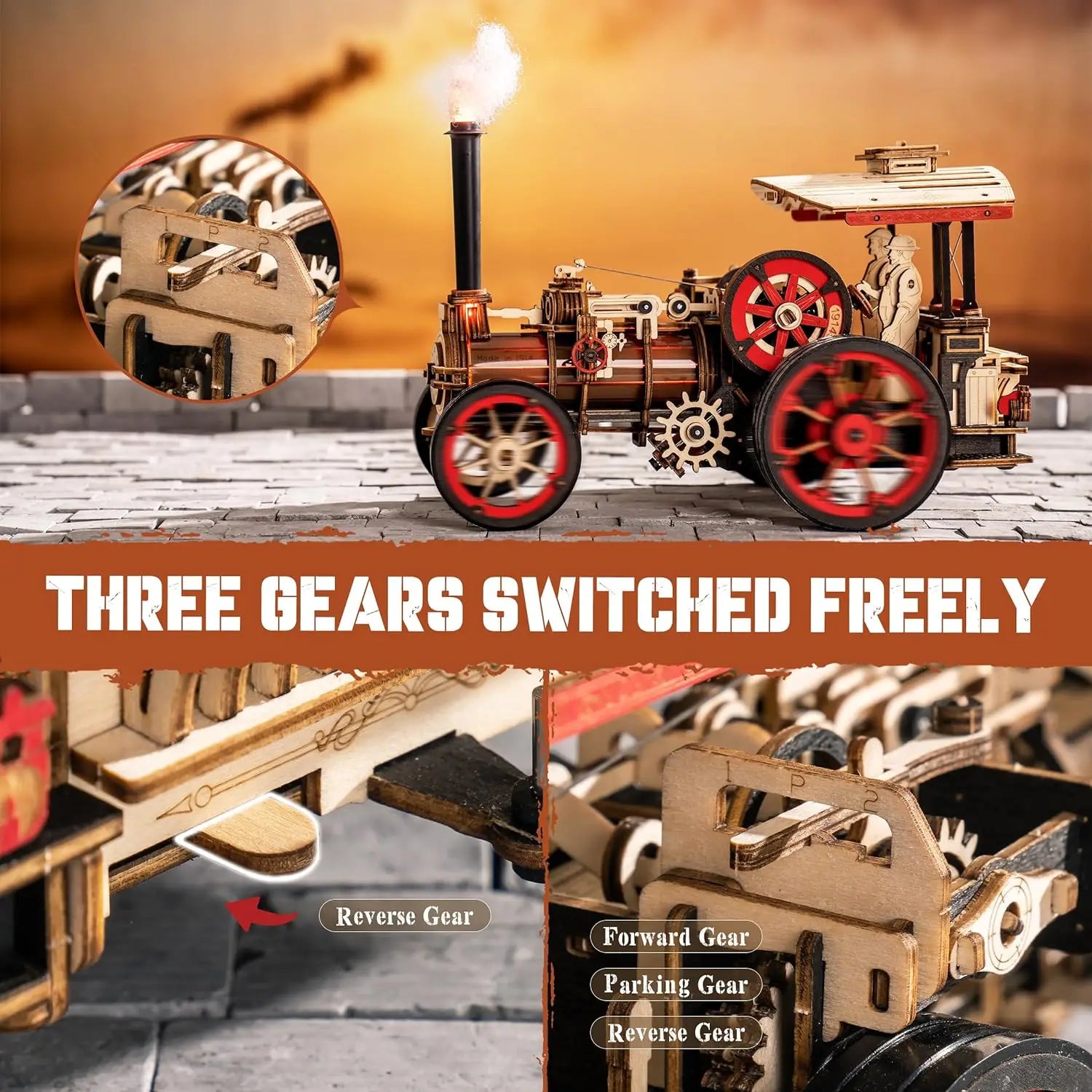 CowLost | fencing-barriers-robotime-rokr-3d-wooden-steam-locomotive-model-kit-1-28-scale-puzzle |3