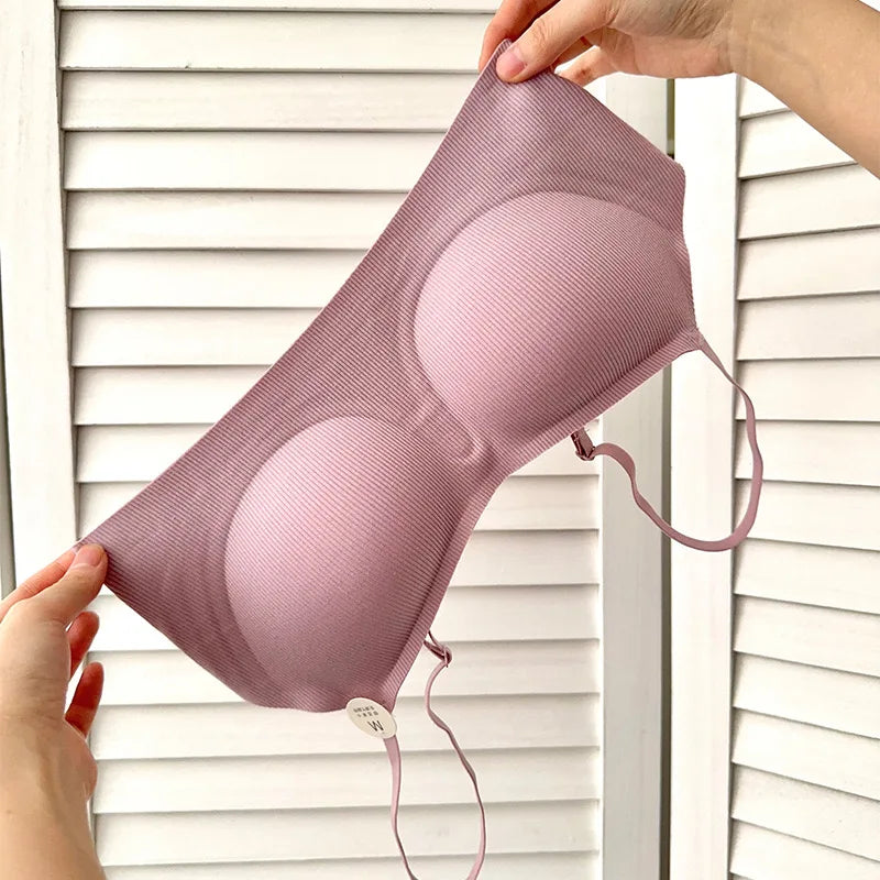 CowLost | product_id-seamless-wire-free-support-bra-for-small-breasts-with-anti-sagging-and-beautiful-back-design |5