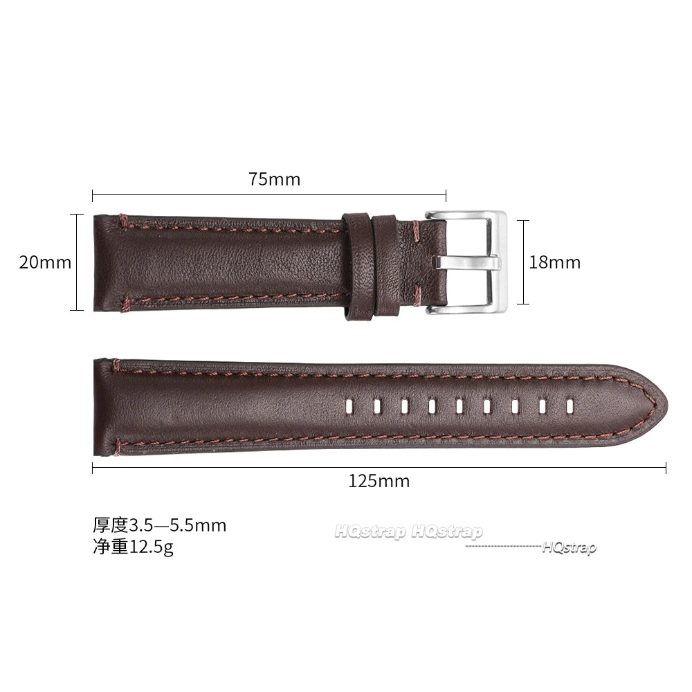 CowLost | product_id-vintage-quick-release-leather-watch-strap-for-seiko-omega-20mm-22mm-24mm-unisex |8