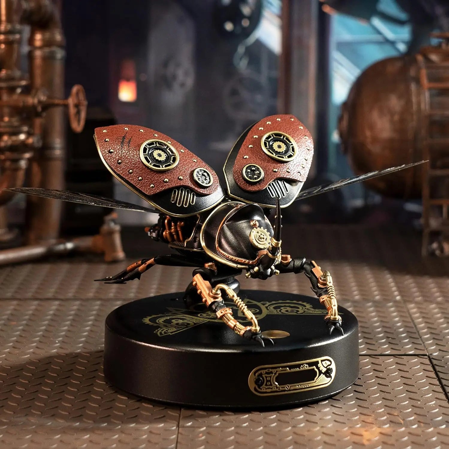 CowLost | fencing-barriers-robotime-rokr-rhinoceros-beetle-mechanical-3d-puzzle-model-kit |2