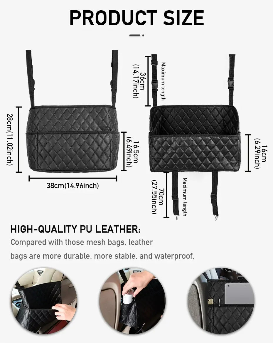 CowLost | car-seat-organizers-product_id-car-pu-leather-handbag-holder-seat-back-hanger-storage-organizer |14