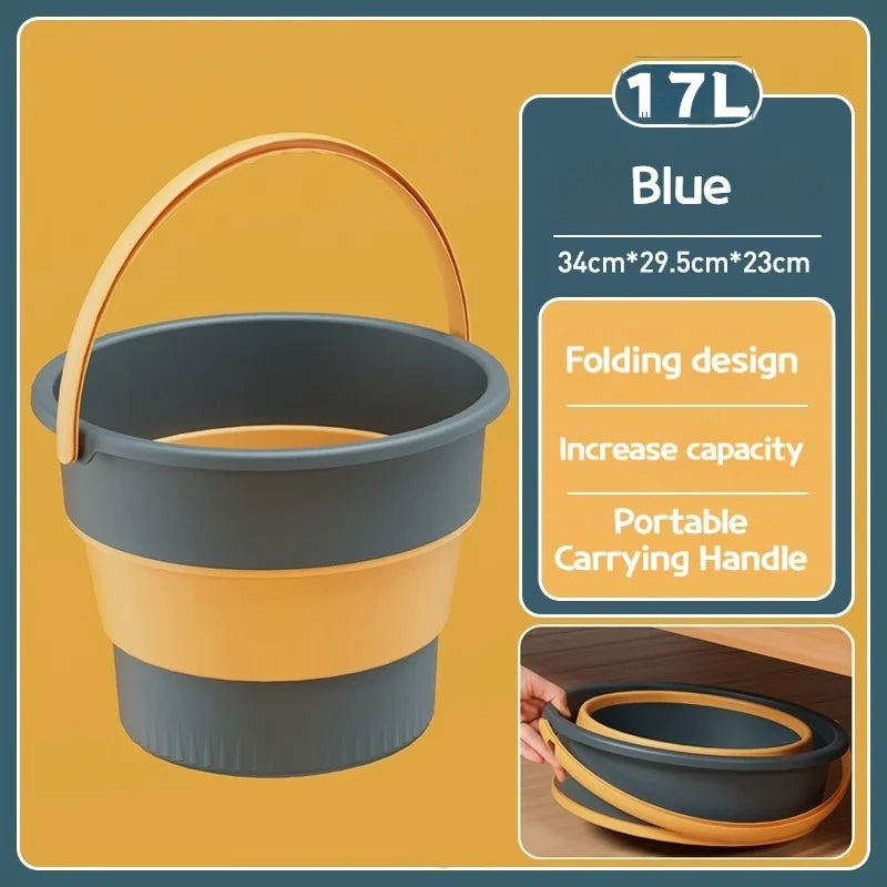 CowLost | portable-camping-toilets-product_id-17l-large-portable-folding-silicone-bucket-for-car-washing-fishing-camping-household-use |13