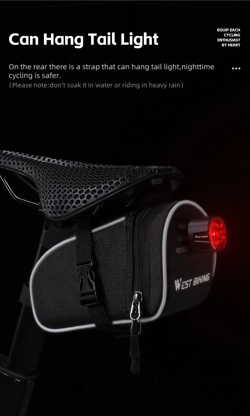 CowLost | west-biking-portable-bike-tail-bag-1-2l-reflective-cycling-bag-ultralight-waterproof |32