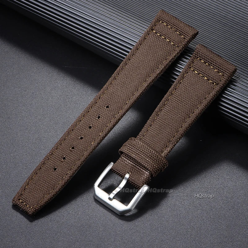 CowLost | product_id-waterproof-nylon-canvas-watch-strap-for-iwc-pilot-20-22mm-unisex-sport-wristband |10