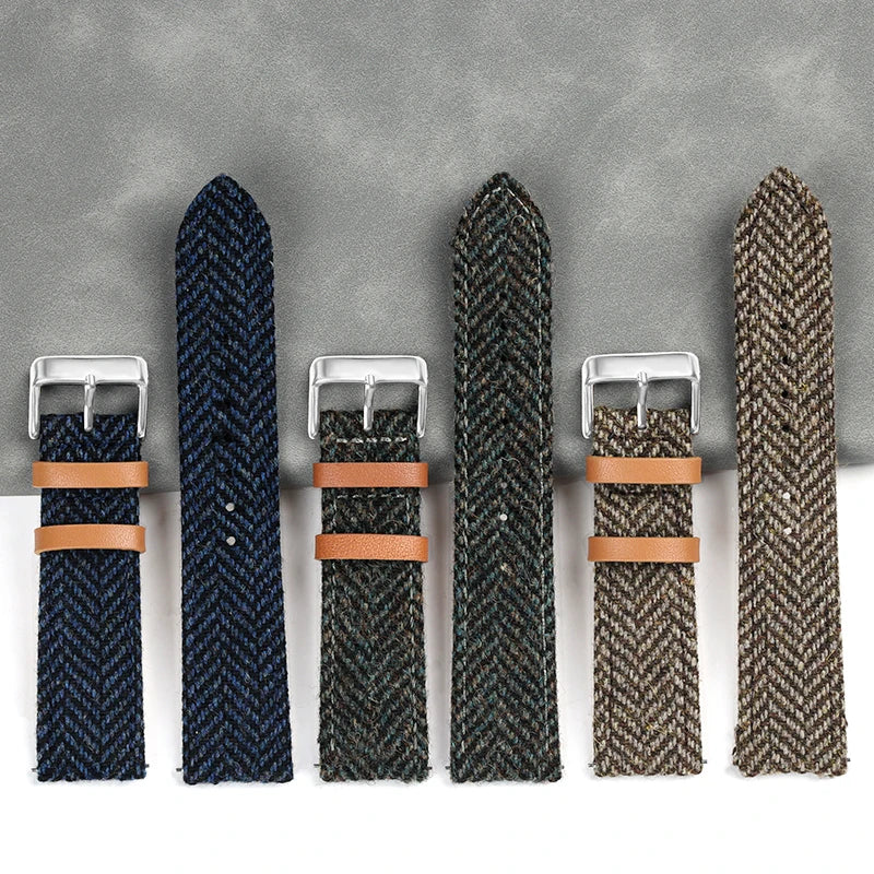CowLost | bracelets-product_id-retro-nylon-leather-quick-release-wrist-strap-for-seiko-rolex-watchbands-unisex |10