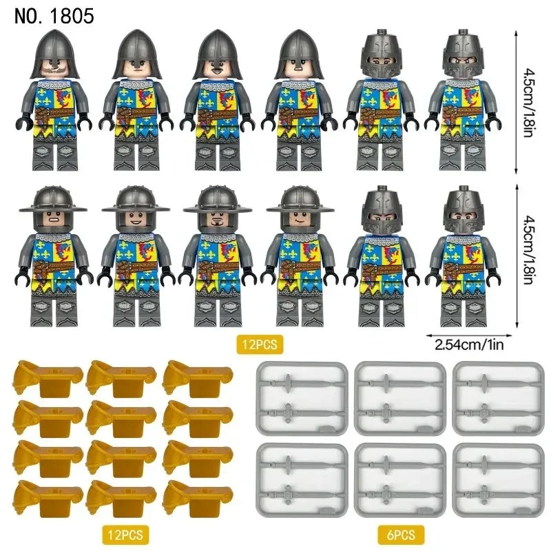 CowLost | product_id-medieval-corps-assembled-toys-shields-figures-humanoid-dolls-birthday-gifts |4