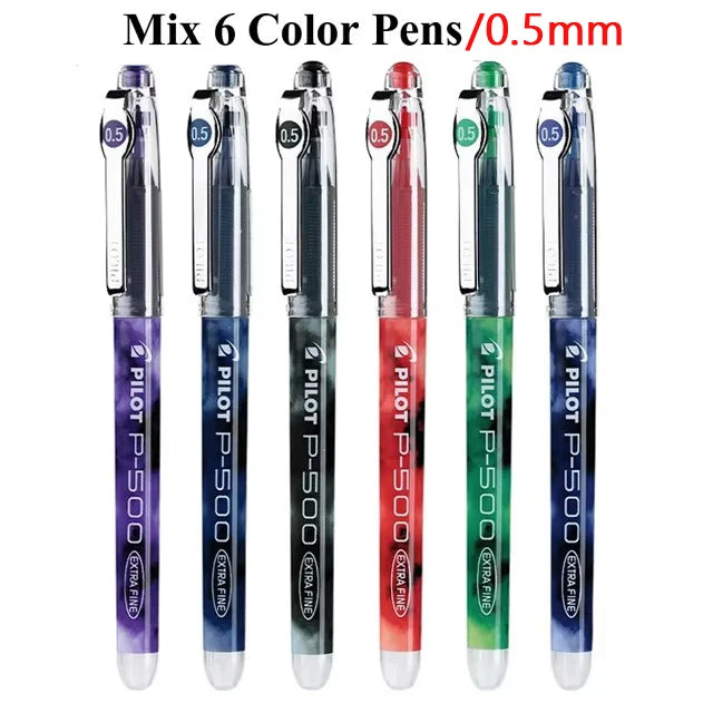 CowLost | product_id-pilot-p500-p700-gel-pens-0-5-0-7mm-black-red-blue-large-capacity-for-school-office-home-use |24