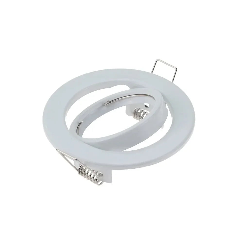 CowLost | joyinled-recessed-downlight-housing-round-70mm-cutout-gu10-holder-iron-base-10pcs-led-ceiling-light-accessories-for-installation |5
