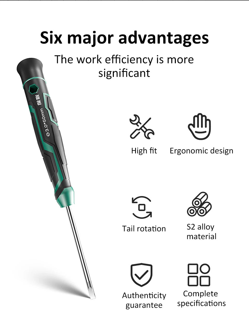 CowLost | precision-screwdriver-tools-mini-magnetic-screwdrivers-with-phillips-and-slotted-for-fine-mechanics-watch-glasses-phone-repair |8