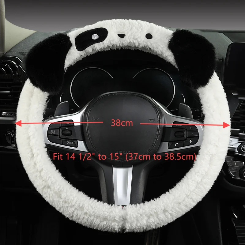 CowLost | plush-cartoon-car-steering-wheel-cover |16